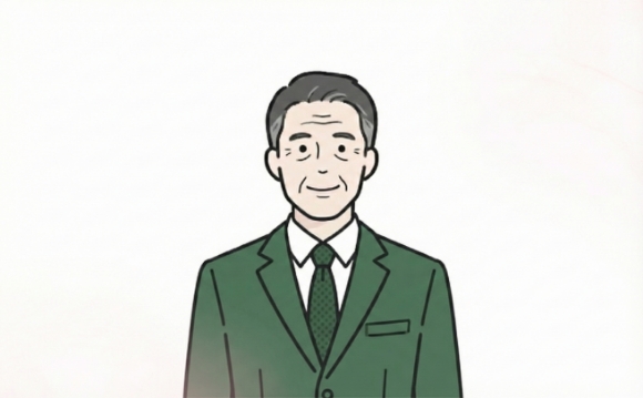 代表社員の写真